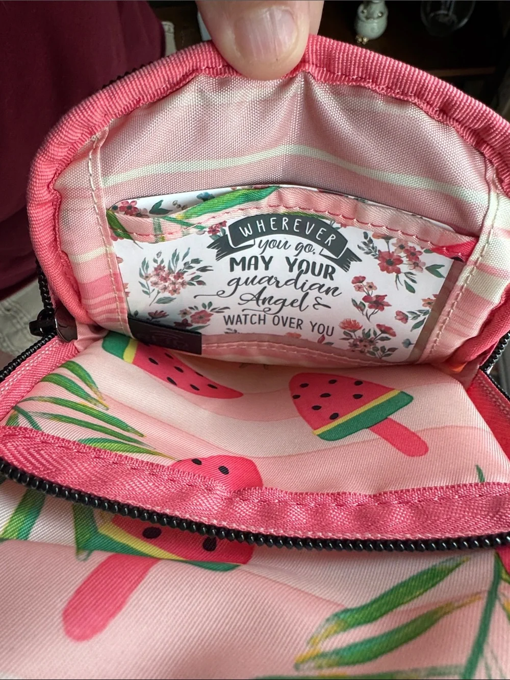 lug Pink Popsicle Quilted Crossbody Bag - Picture 3 of 6